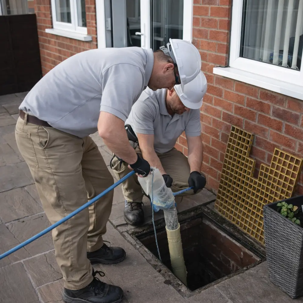 Blocked drain repair service in Southall